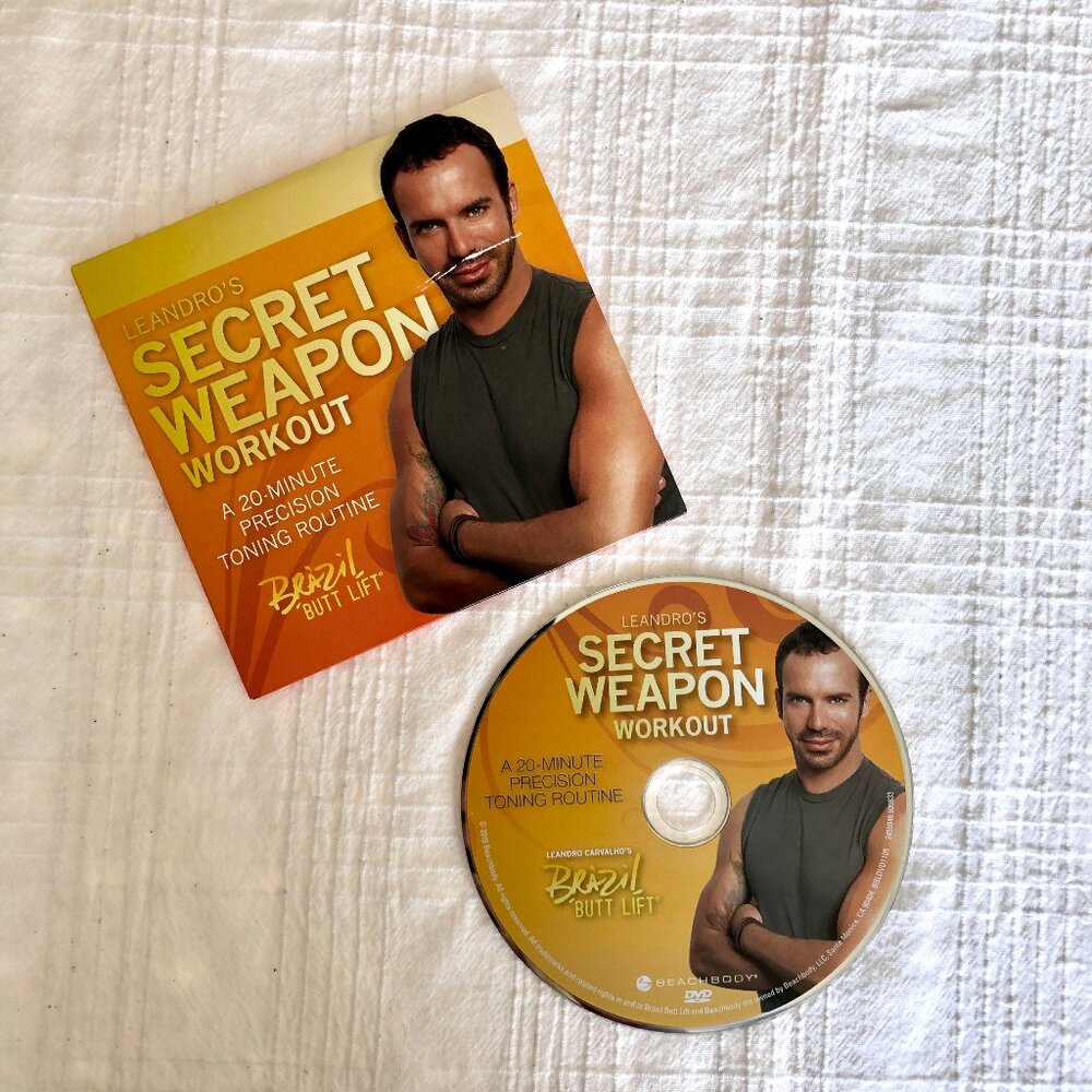Brazil Butt Lift Series: Leandro's Secret Weapon Workout DVD